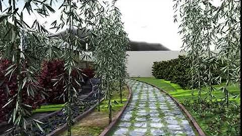 RhinoLands provides tools to create virtual toursofa landscape project.