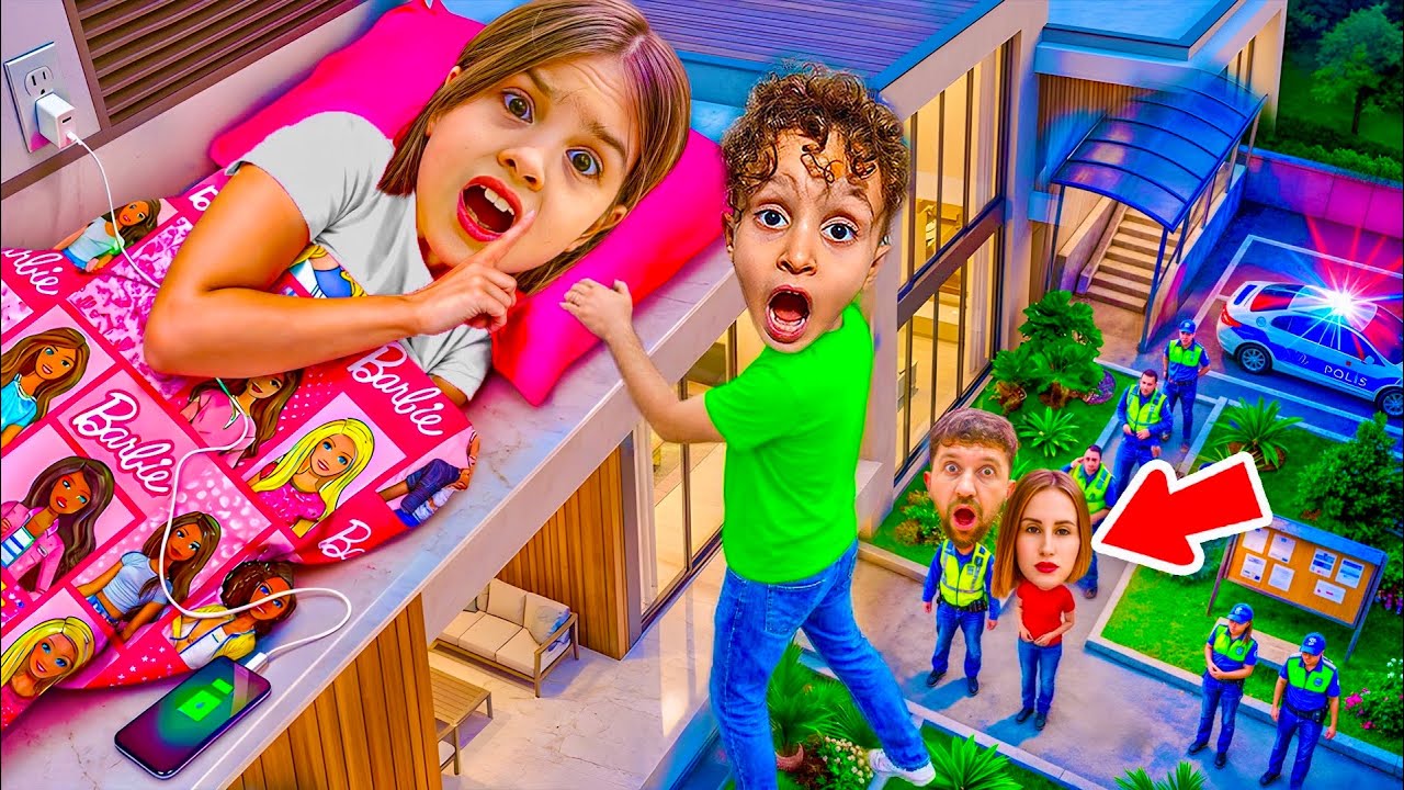 EVİMİZE POLİS GELDİ KUZEY ELİFİ ARIYOR !! EYVAH HAPSE ATTI !! KAÇIŞ OPERASYONU !!