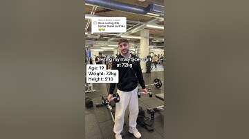 Testing my max supinated bicep curl at 72kg