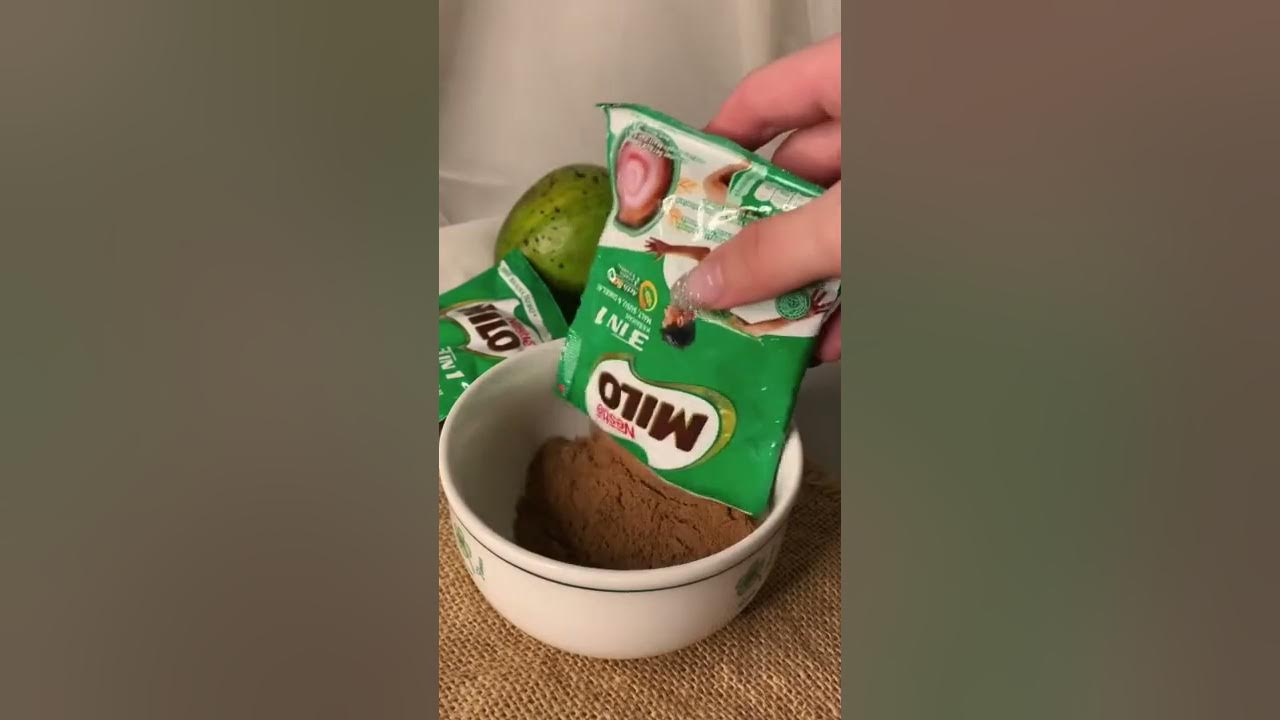 minuman kekinian - resep minuman alpukat milo