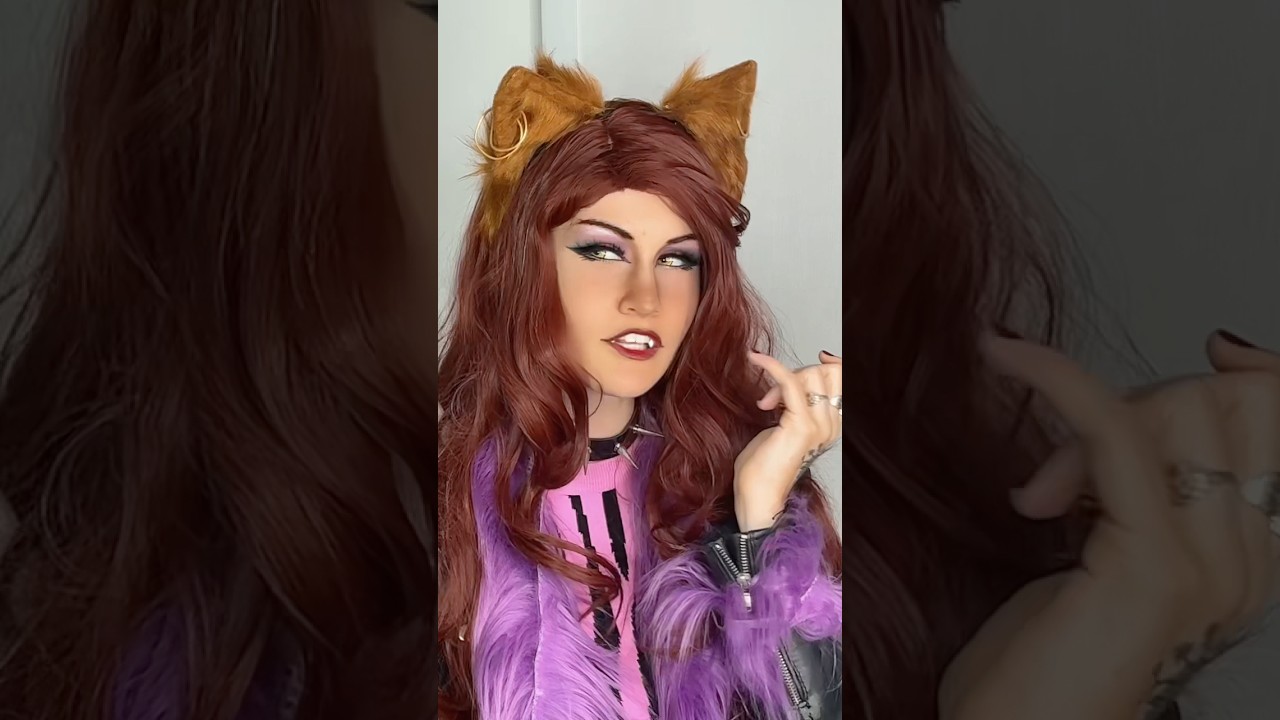 Toralei x Clawdeen Wolf cosplay ✨ #cosplay #monsterhigh