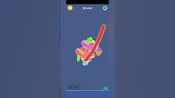 Tangled snakes 3D level #ammycandycrush #shorts #mobilegame #puzzlegames #gameplay