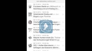 Eiszeit - die Eishockey App für dein iPhone (2.4.1) screenshot 1