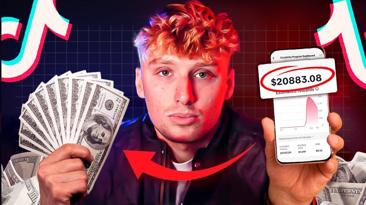 How to Make $20,000/Month With TikTok Creativity Program