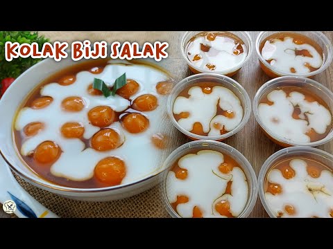 Resep Bubur Biji Salak Ubi Kuning