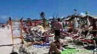 View of Orient Beach, St Martin