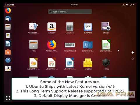 Ubuntu Desktop 18.04 LTS Installation in VirtualBox 5.2 | Ubuntu Bionic Beaver Released