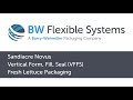 Fresh lettuce packaging with bw flexible systems novus