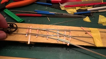 Hand Built O14 Turnout Testing