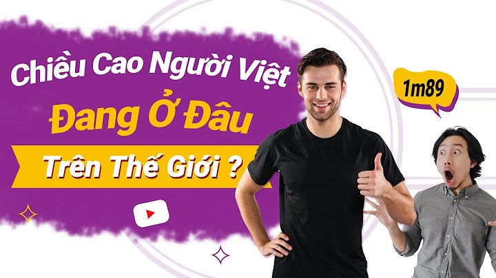 Chiều cao trung bình của nam giới trên thế giới năm 2024