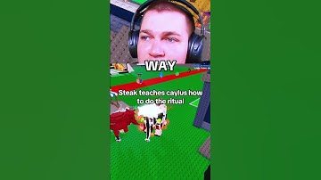 When Steak And Caylus did a STRAWBERRY ELEPHANT RITUAL.. #stealabrainrot