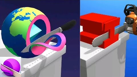 Satisfying ASMR SLICING Videos-Gameplay Walkthrough Relaxing Music Android iOS All Levels| CHILL HUB