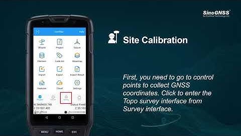 Survey Master - Site Calibration