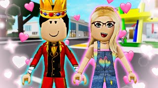 PRINCE FALLS IN LOVE WITH A NERD!! **BROOKHAVEN ROLEPLAY** | JKREW GAMING screenshot 4