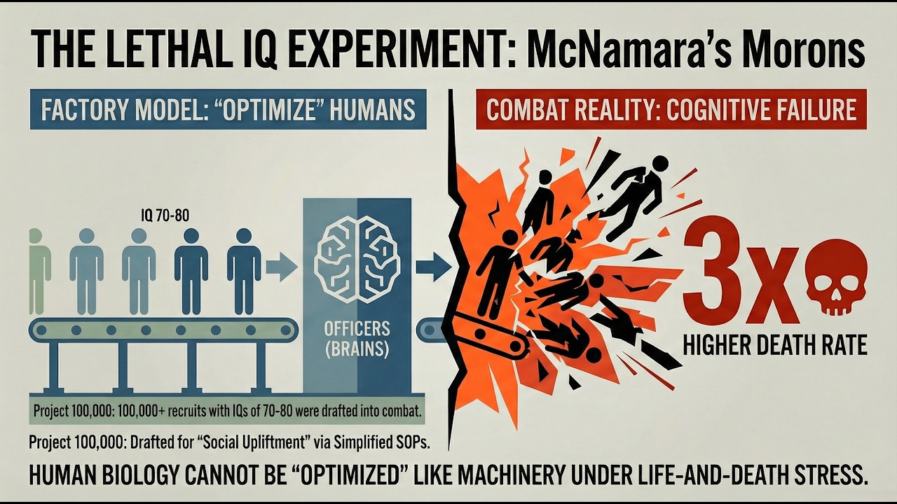 McNamara's Folly: How the US Sent 100,000 Low-IQ Soldiers into Vietnam's Meat Grinder