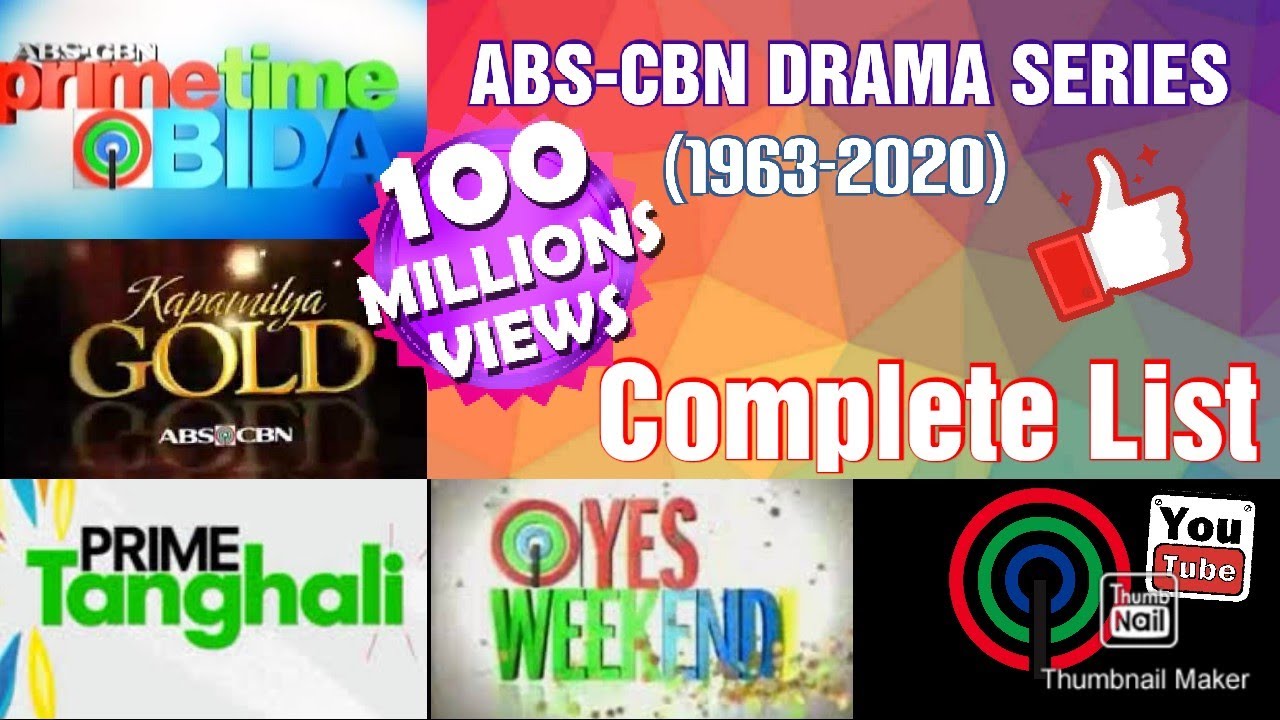 🏅🌟🏅ABSCBN Drama Series (19632020) SUBSCRIBE now! YouTube