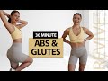 30 MIN ABS AND GLUTES WORKOUT | No Jumping | No Repeats