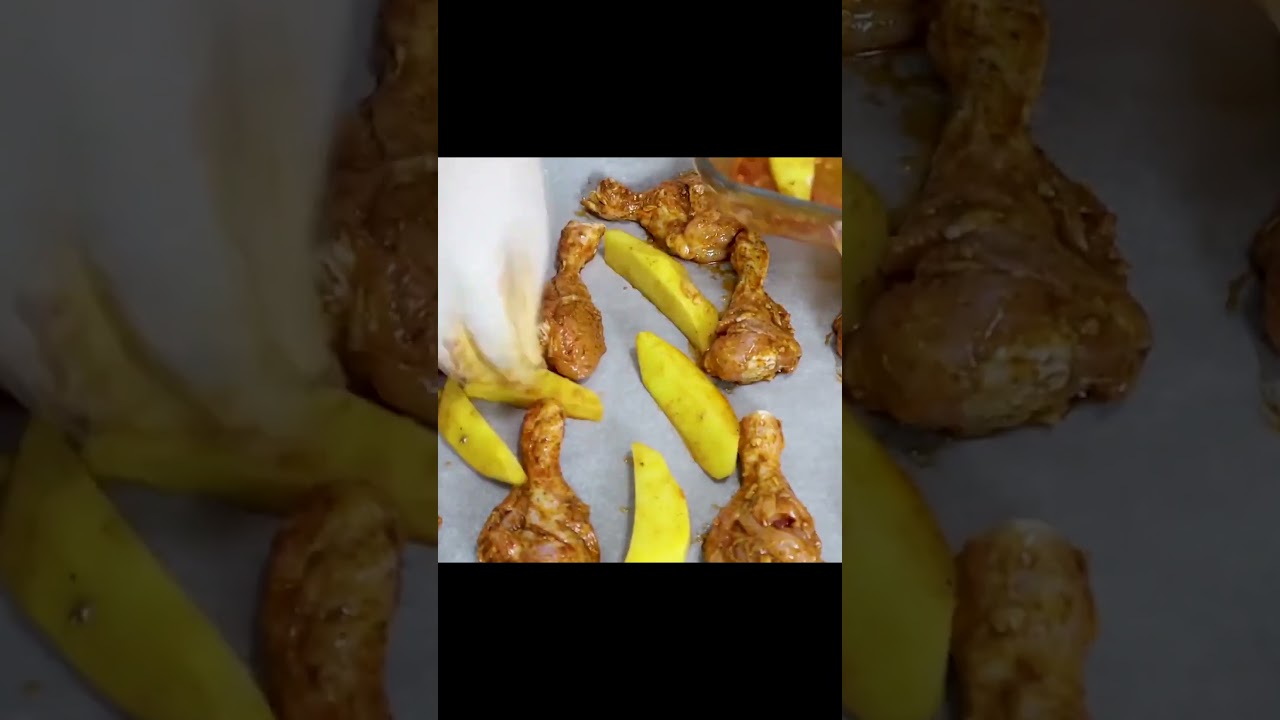 Fırında Tavuk Kalem But #Shorts  #food #yemektarifi  #recipe #recipe #food #Sait Usta