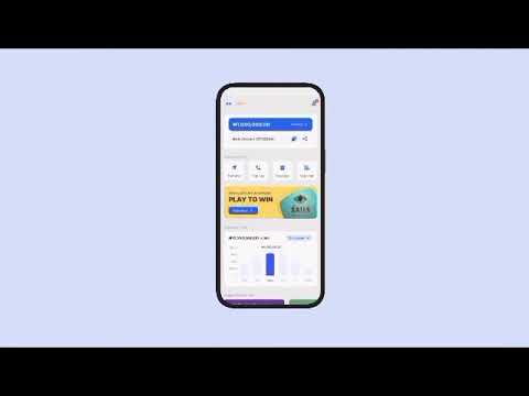 Moniepoint personal banking app for any financial transaction.