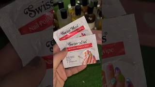 Convenient & Easy to Use | swiss miss nail paint remover #contentcreator #nailswatch #nailart