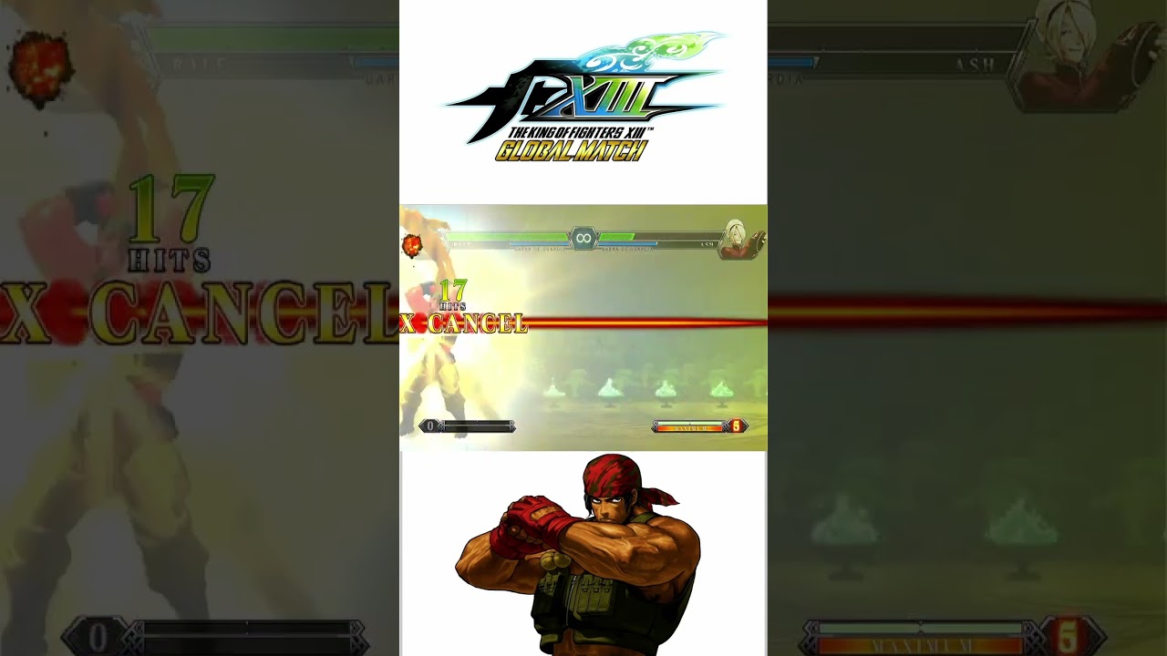 Ralf Jones Combo (KoF XIII Global Match) 