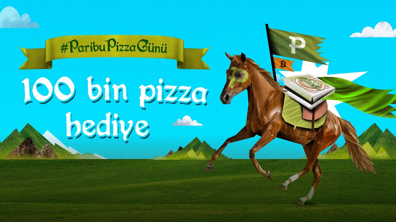 Paribu Pizza Day: Paribu celebrates the anniversary of the first Bitcoin  purchase with 100,000 free pizzas - ParibuLog