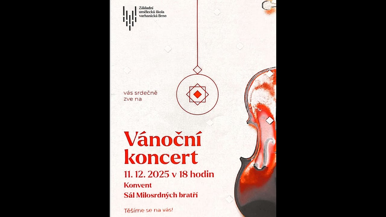 Vánoční koncert 11. 12. 2025