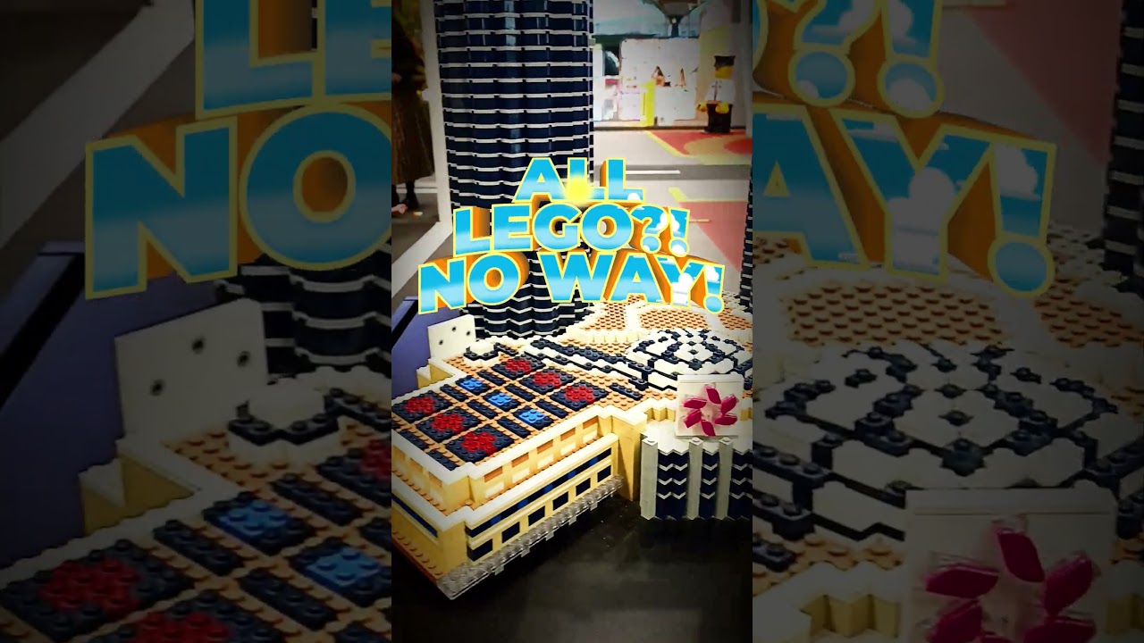 🤯 GIANT LEGO Petronas Towers Toy Review! #Shorts