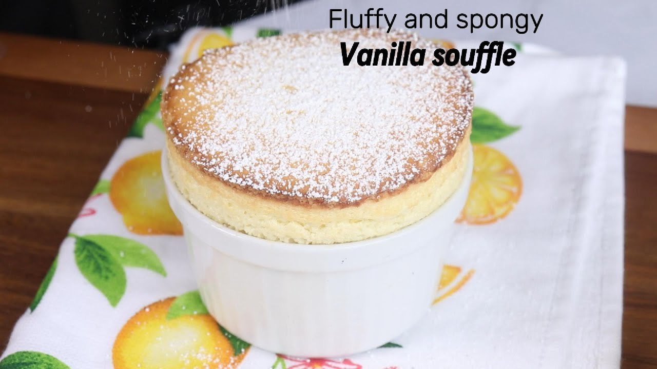 [ Fool proof ] super soft fluffy Vanilla Souffle 💯Success | step by ...