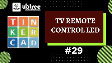 TV Remote Control LED | #Tinkercad | #29 | #Arduino #knowledgecheck