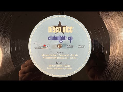 Disco Dice — Disco Dice - All Around The World (Extended Mix) - Germanclub Recordings – GR02 (2004)