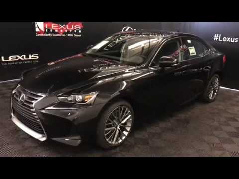 Black 2019 Lexus Is 300 Luxury Package Review Edmonton Alberta Lexus Of Edmonton New