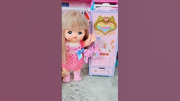 Satisfying with Unboxing Barbie Locker Set Toys | ASMR Video #shorts