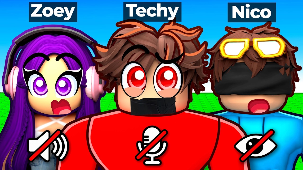 BLIND DEAF & MUTE Challenge! (ft. Techy)