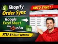 Shopify Order Sync with Google Excel Sheet Using n8n | Step by Step Tutorial