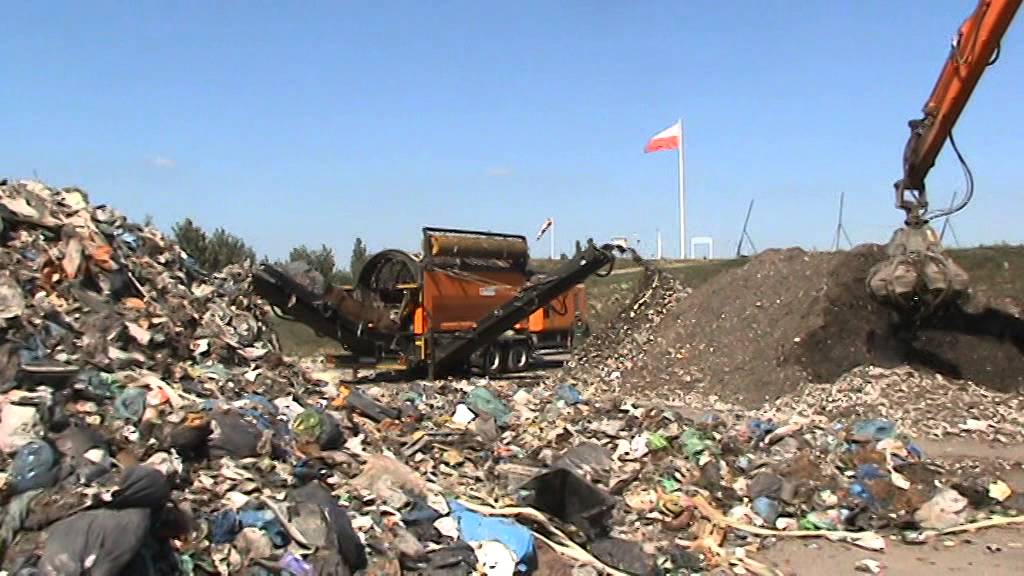 Мобильный грохот мусоросортировка Pronar