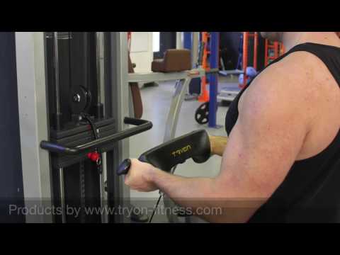 TRYON Narrow biceps bar (TR87) - man