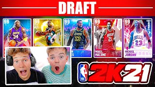2 Player Draft W/ Moochie NBA 2K21 Draft
