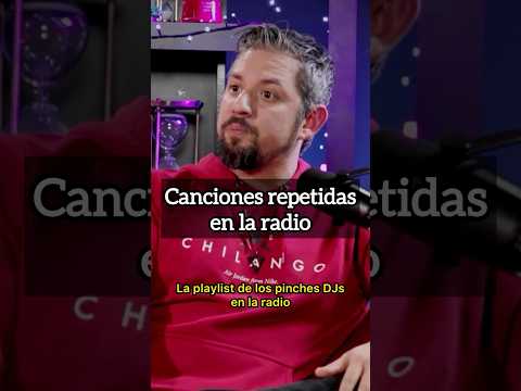 Siempre ponen las mismas canciones en la radio.