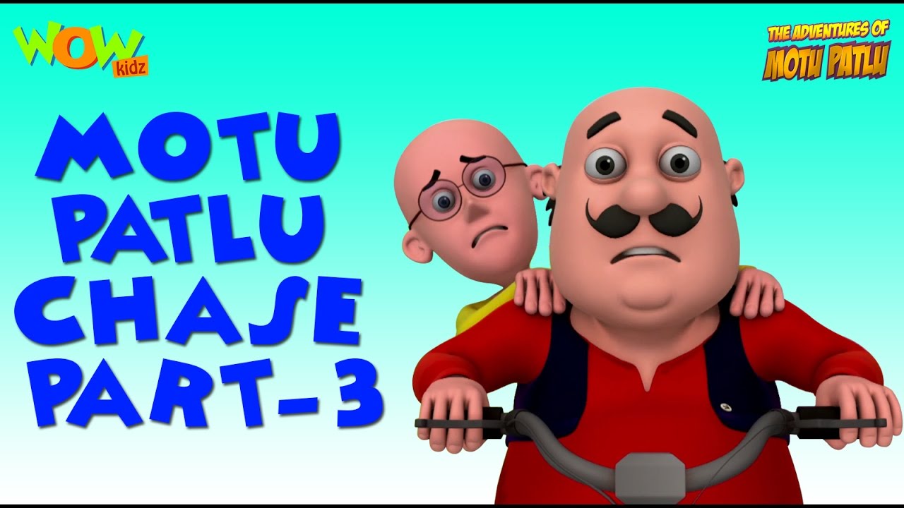Chase - Motu Patlu Compilation - Part 3 As seen on Nickelodeon As seen on Nickelodeon