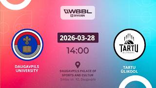 WBBL Division B: Daugavpils University v Tartu Ülikool