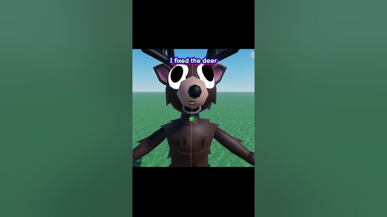 I fixed the deer in 99 Nights in the Forest Roblox #99nightsintheforest #shorts #roblox