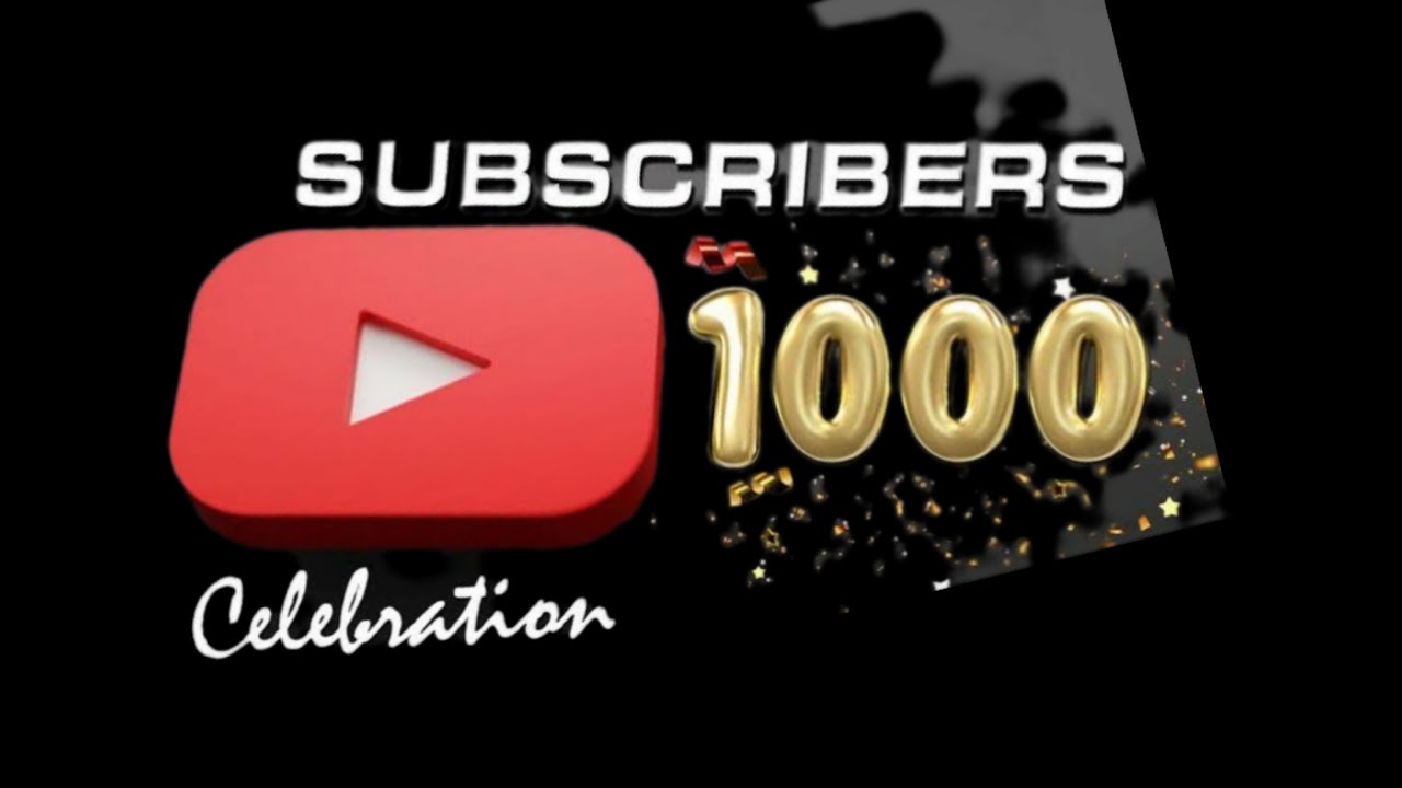 1000 Subscriber 