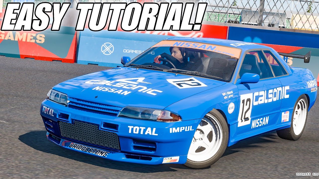 Nissan GTR R32 Calsonic Livery Tutorial | Car Parking Multiplayer 2 ...