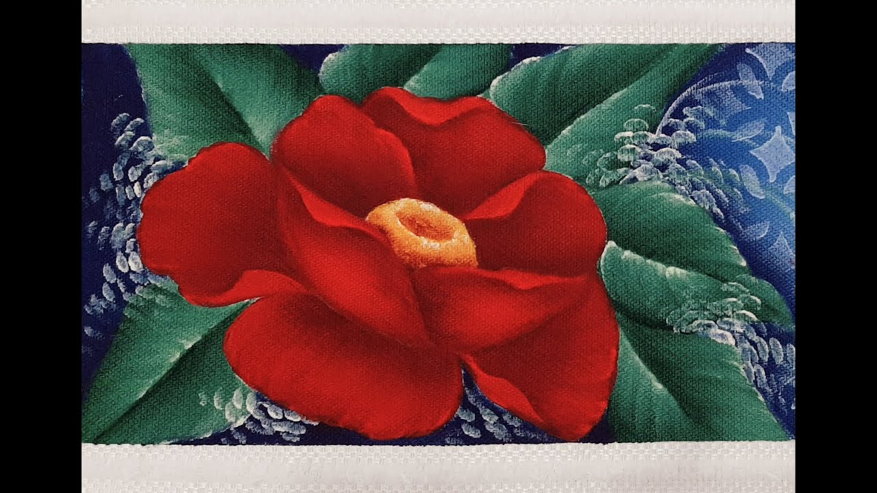 Como pintar papoula vermelha