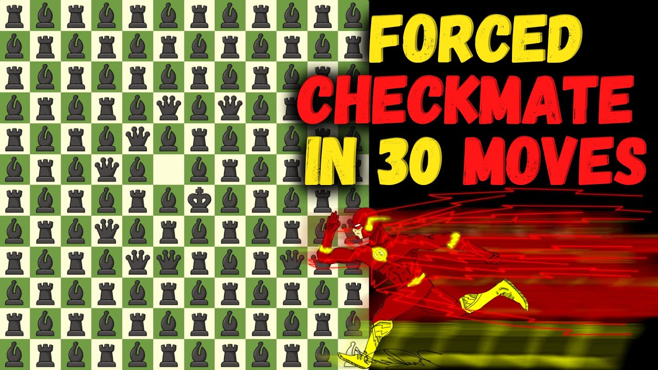 Forced checkmate in 30 moves Fairy Chess YouTube