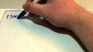 Pharmacy Dilution Math