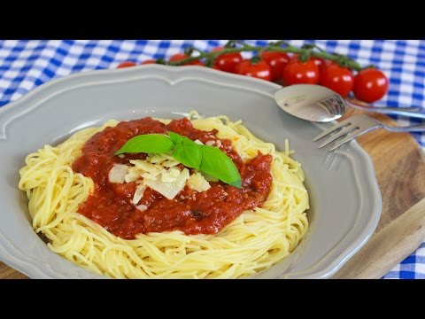 Video: Nudeln Mit Gerösteter Tomatensauce