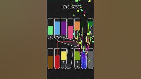 water sort puzzle level 3755