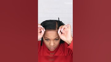 💣 This Wig Is Too, Too Cute 💃 Deep Side Part Layered Bob Straight 13x6 Lace Front Wig| Ywigs